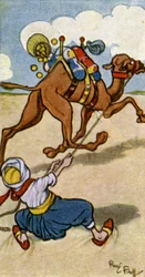 De kameeldrijver heeft zijn plannen, en de kameel heeft de zijne, 1932